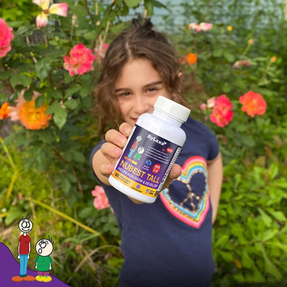 Bylaxa NuBest Tall Kids, Berry Flavor, 90 Chewables